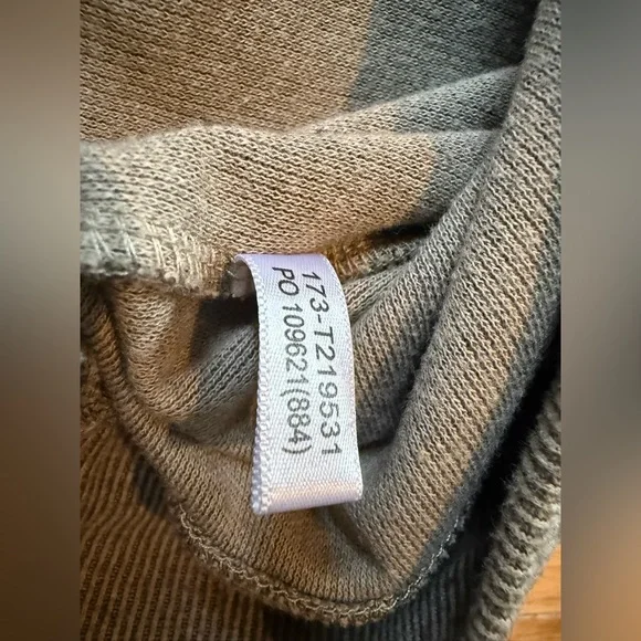 Tommy Bahama Cold Springs Mock Collar Henley Buttons GRAY Sweater Men’s Size XL - Picture 9 of 13